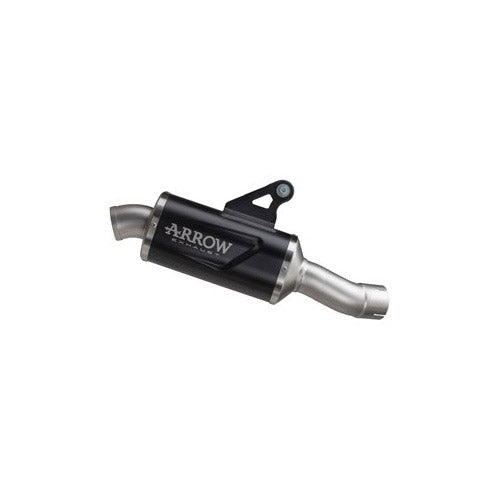 Arrow slip-on udstødning, sort | 450MT